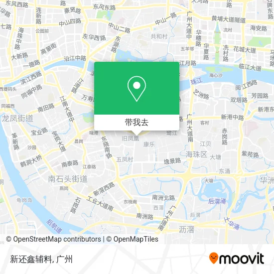 新还鑫辅料地图