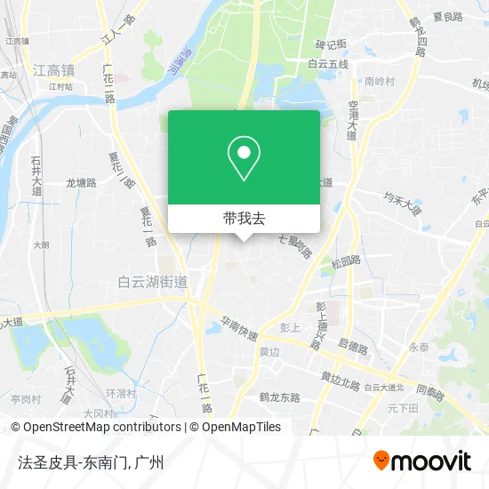 法圣皮具-东南门地图