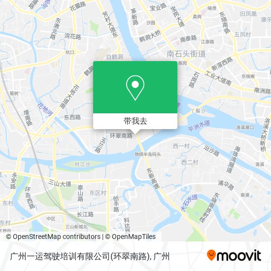 广州一运驾驶培训有限公司(环翠南路)地图