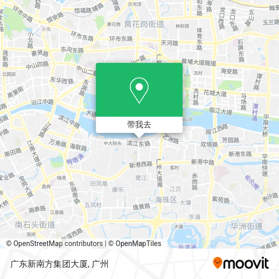 广东新南方集团大厦地图