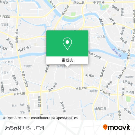 振鑫石材工艺厂地图