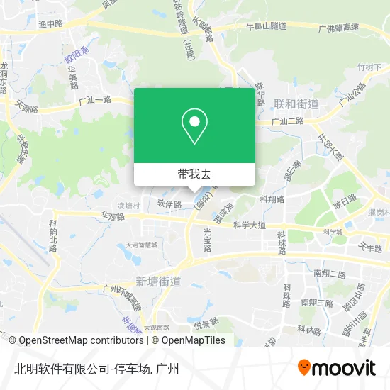 北明软件有限公司-停车场地图