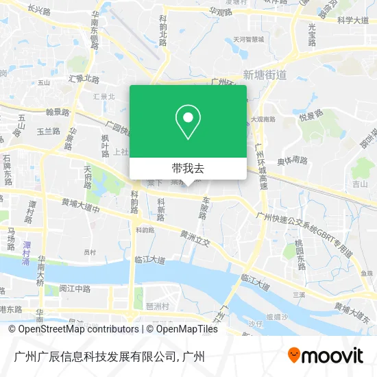 广州广辰信息科技发展有限公司地图