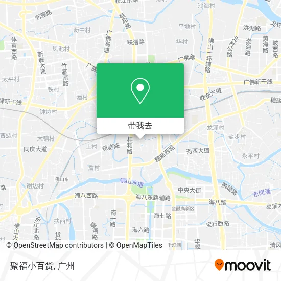 聚福小百货地图