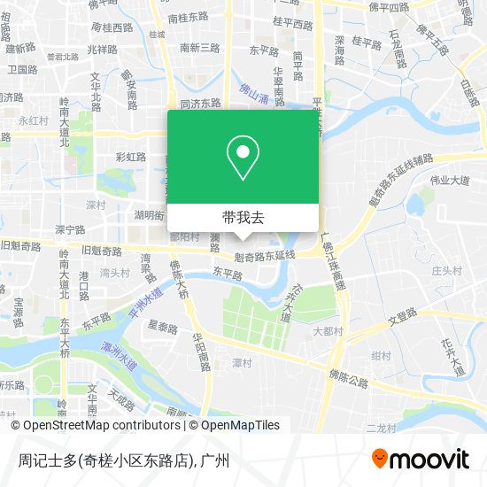 周记士多(奇槎小区东路店)地图