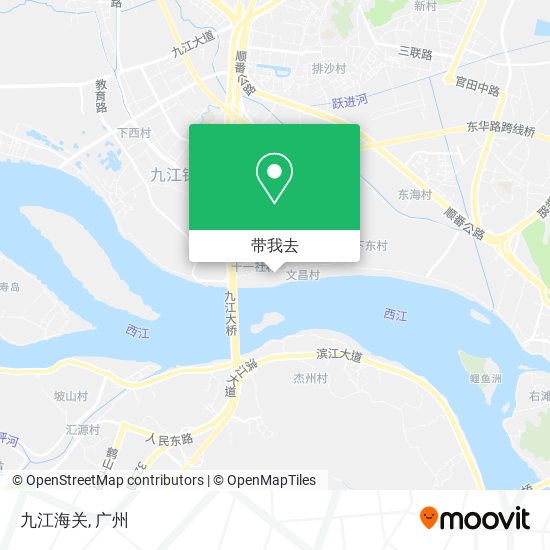 九江海关地图