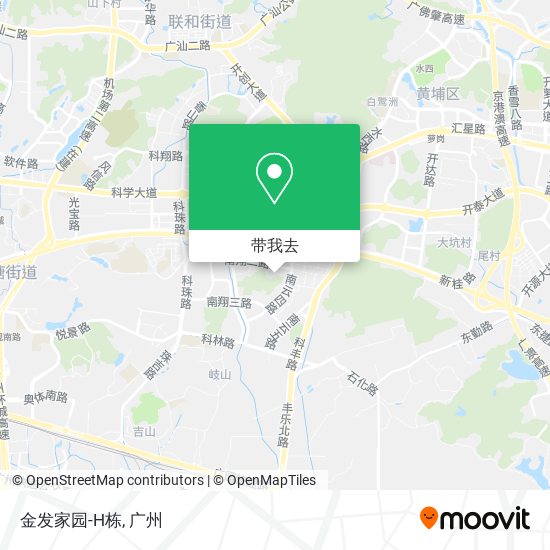 金发家园-H栋地图