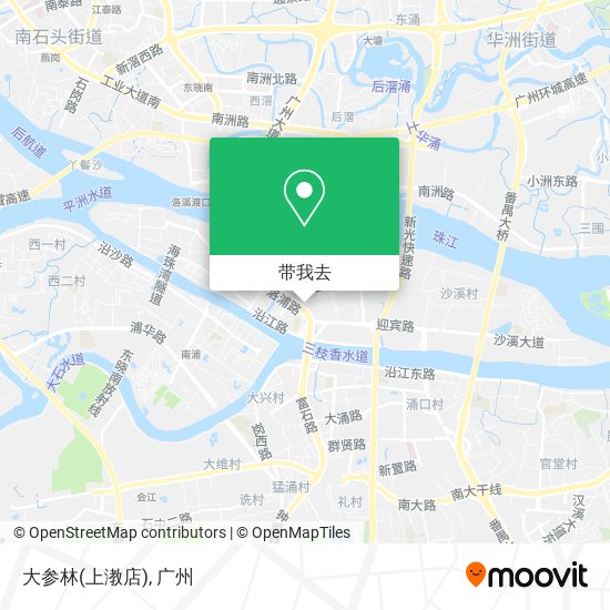 大参林(上漖店)地图