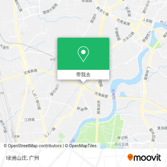 绿洲山庄地图