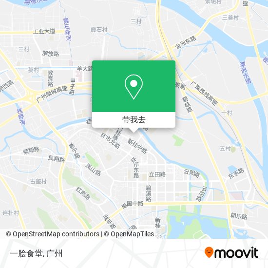 一脍食堂地图