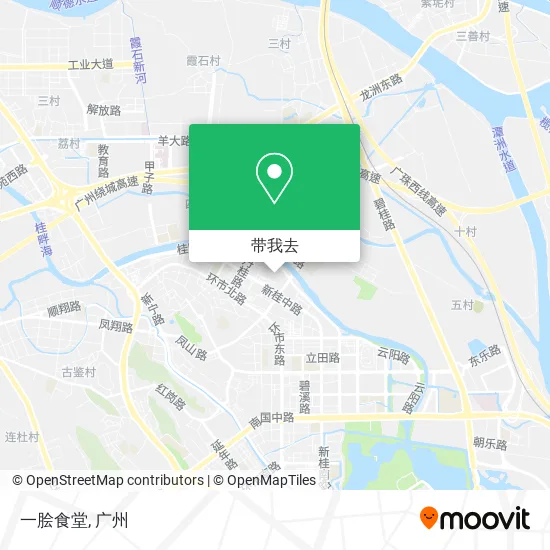 一脍食堂地图