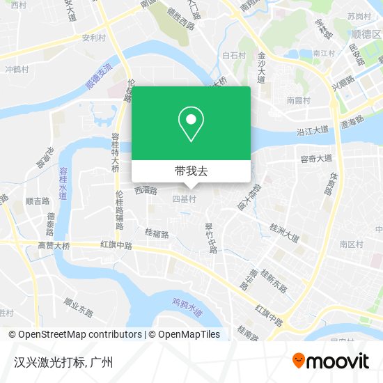 汉兴激光打标地图