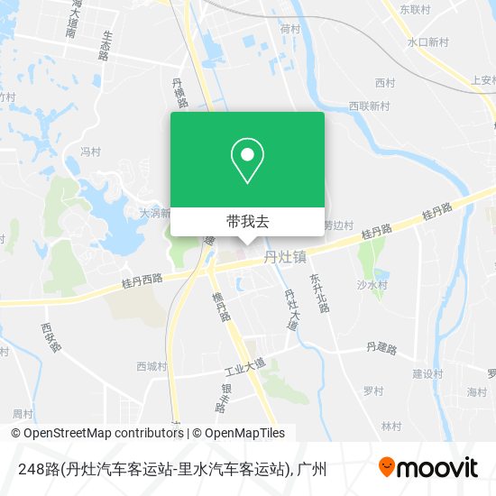 248路(丹灶汽车客运站-里水汽车客运站)地图