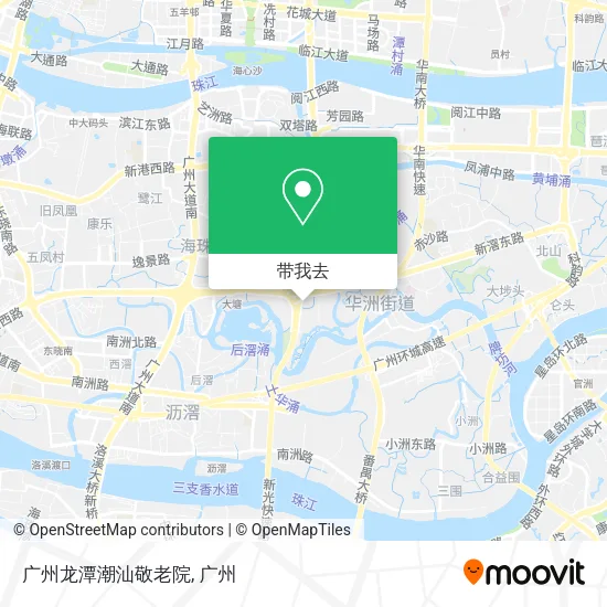 广州龙潭潮汕敬老院地图
