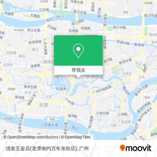 强发五金店(龙潭南约万年东街店)地图