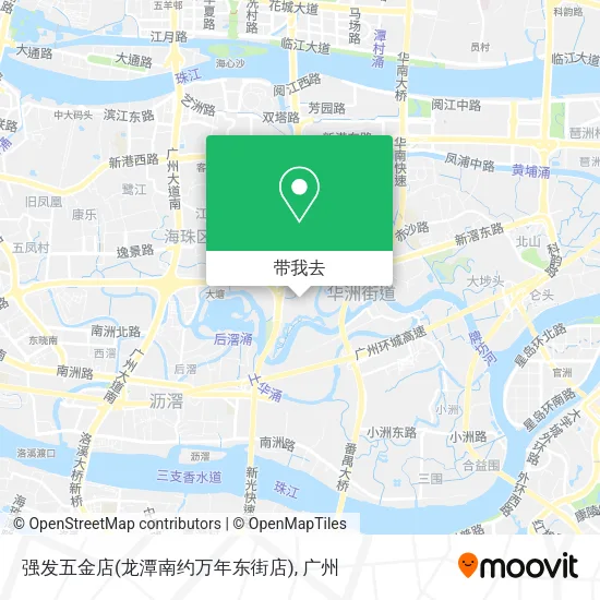 强发五金店(龙潭南约万年东街店)地图