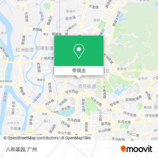 八和墓园地图