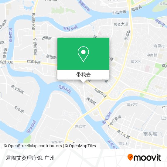 君阁艾灸理疗馆地图