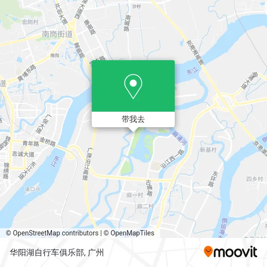 华阳湖自行车俱乐部地图