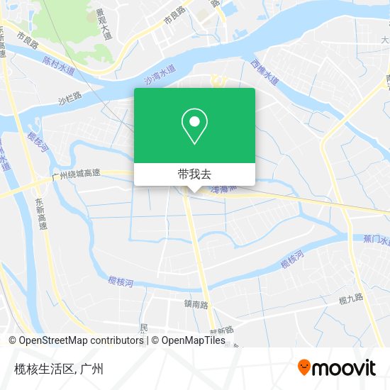 榄核生活区地图