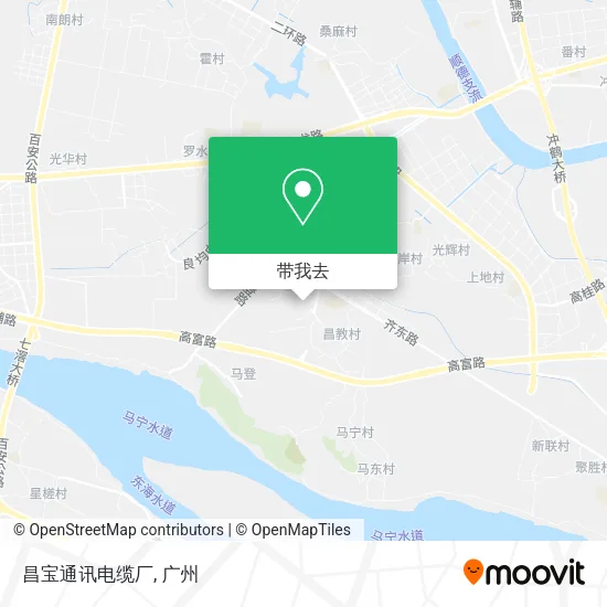 昌宝通讯电缆厂地图