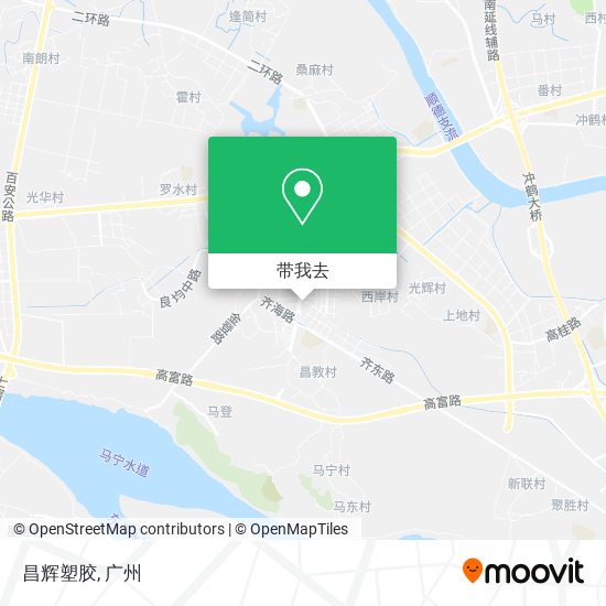 昌辉塑胶地图