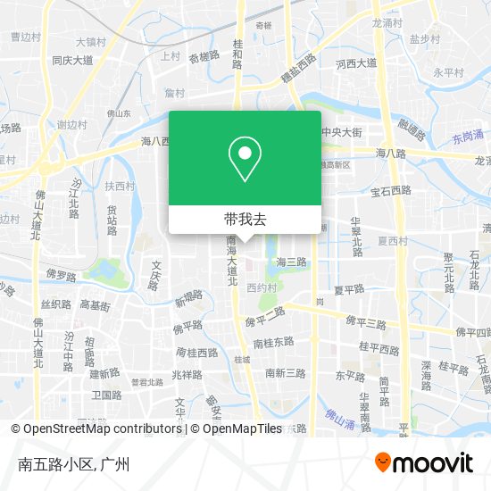 南五路小区地图