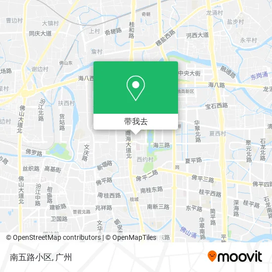 南五路小区地图