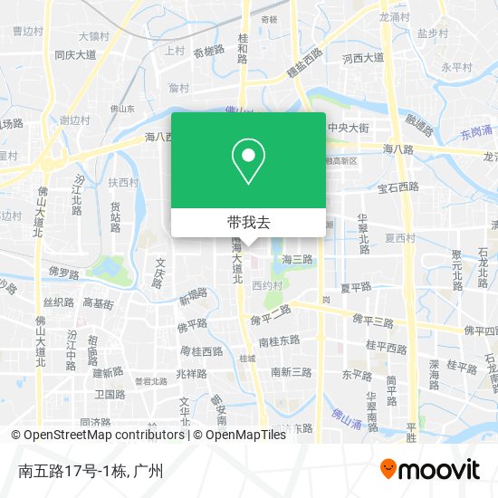 南五路17号-1栋地图