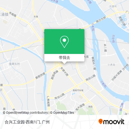 合兴工业园-西南1门地图