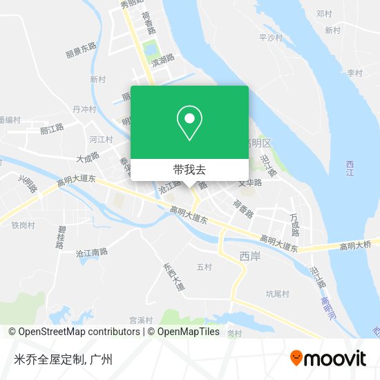 米乔全屋定制地图