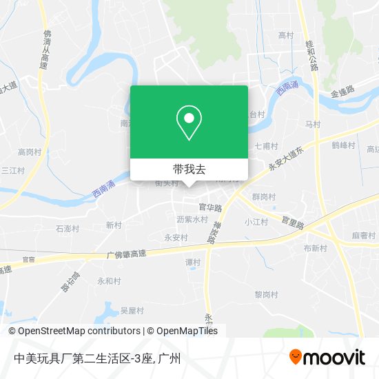 中美玩具厂第二生活区-3座地图