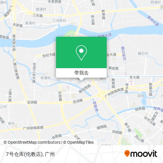 7号仓库(伦教店)地图
