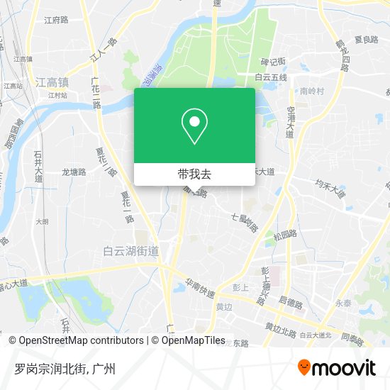 罗岗宗润北街地图