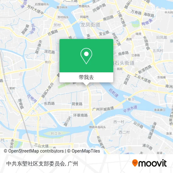 中共东塱社区支部委员会地图