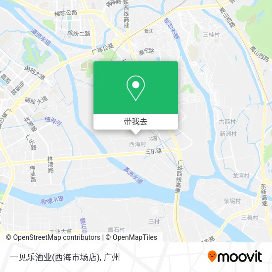 一见乐酒业(西海市场店)地图