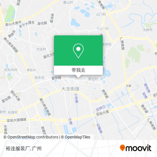 裕连服装厂地图