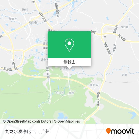 九龙水质净化二厂地图
