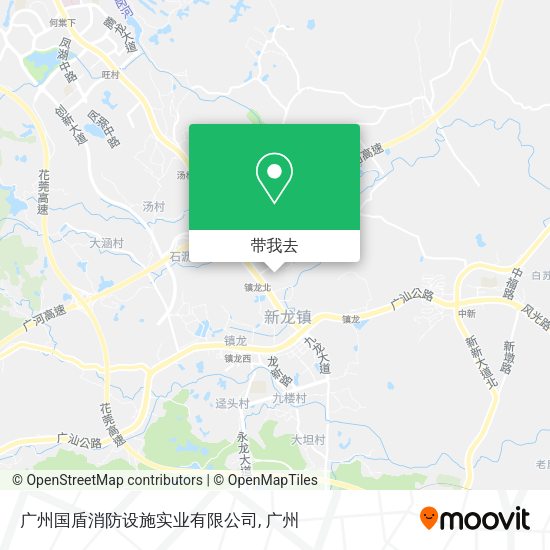 广州国盾消防设施实业有限公司地图