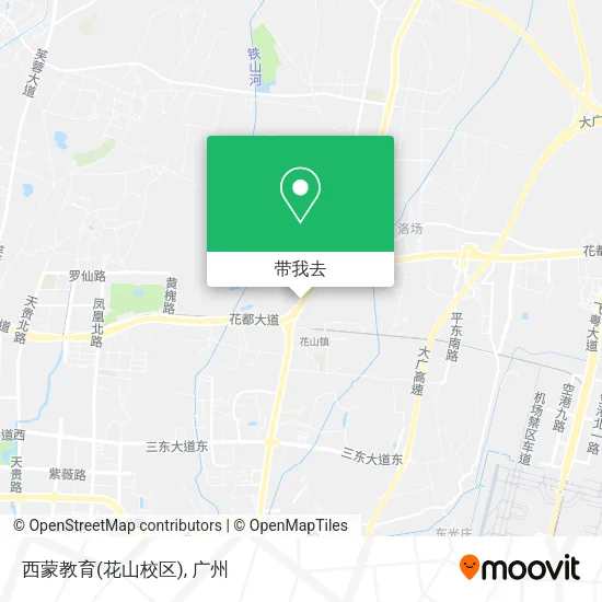 西蒙教育(花山校区)地图