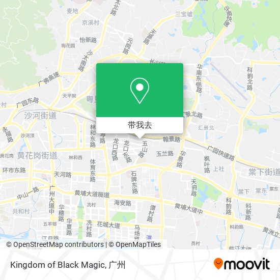 Kingdom of Black Magic地图