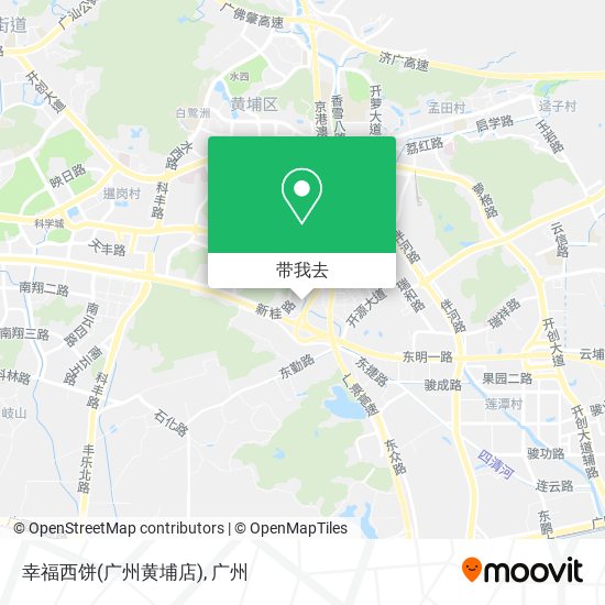 幸福西饼(广州黄埔店)地图