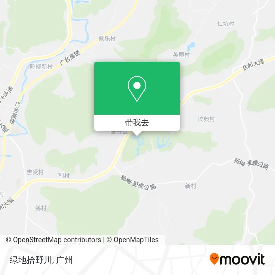 绿地拾野川地图