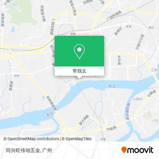 同兴旺传动五金地图