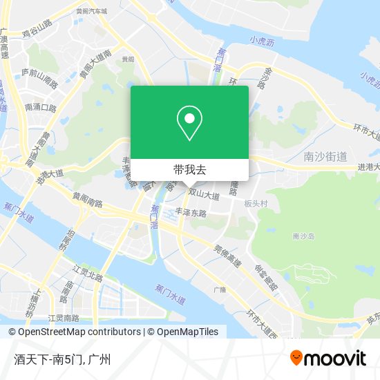 酒天下-南5门地图