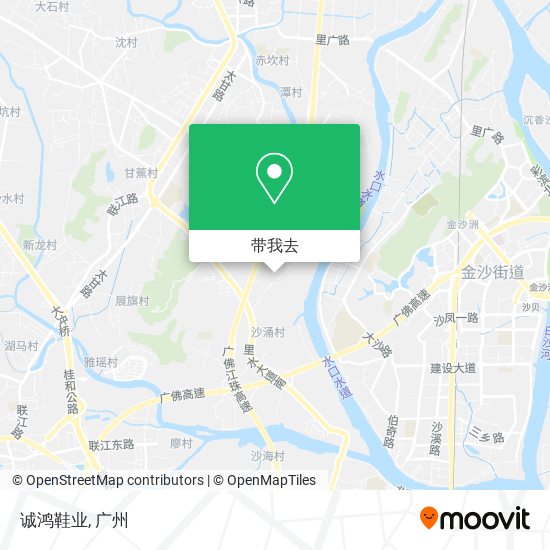 诚鸿鞋业地图