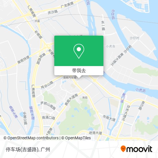 停车场(吉盛路)地图