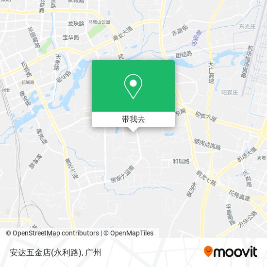 安达五金店(永利路)地图