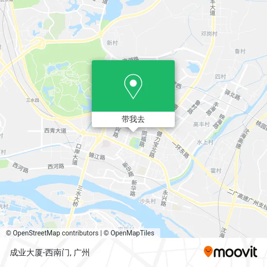 成业大厦-西南门地图