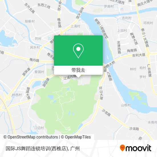 国际JS舞蹈连锁培训(西樵店)地图